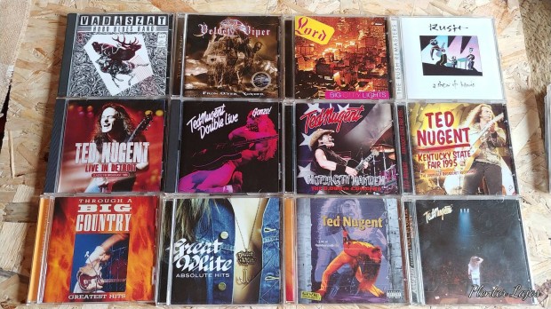 Cd lemezek, rock, metal, 3000