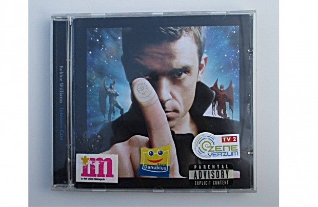 Cd zene zenei lemez robbie williams intensive care