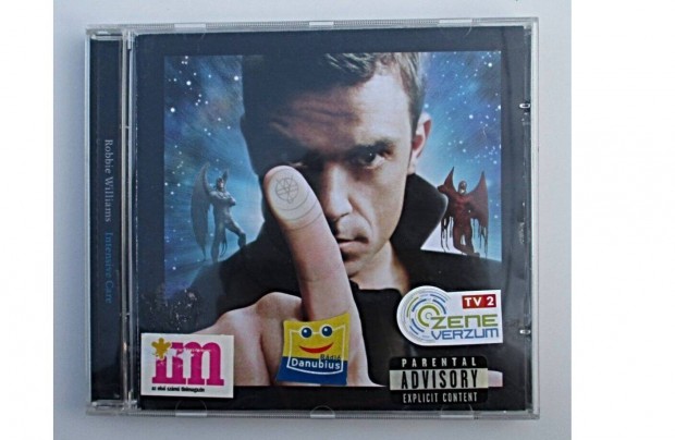 Cd zene zenei lemez robbie williams intensive care