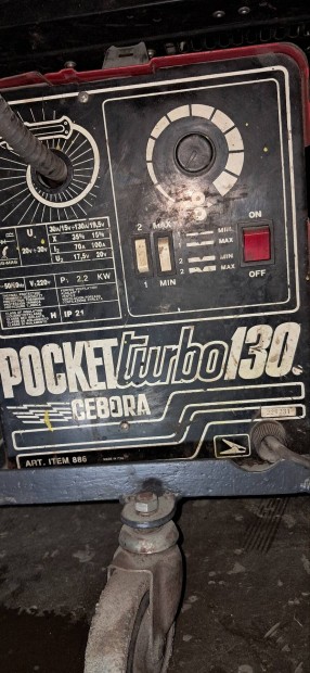 Cebora Pocket turbo 130 Co Hegeszt.