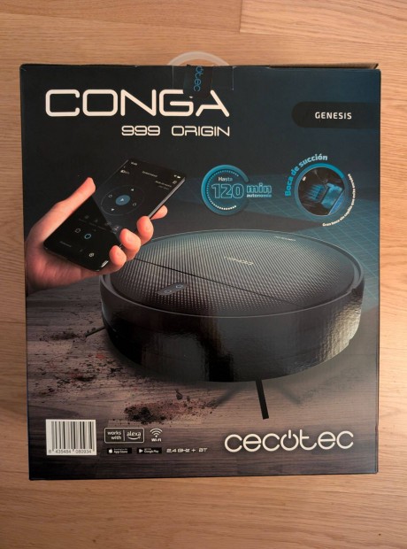 Cecotec Conga 999 robot porszv