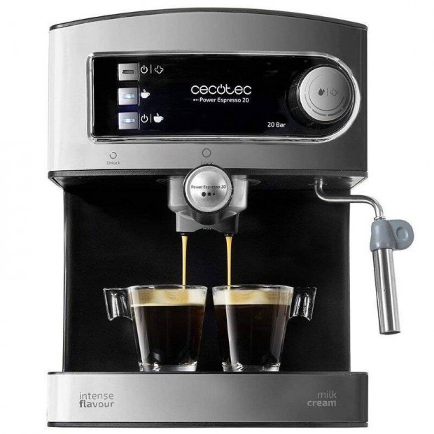 Cecotec Cumbia Power Espresso 20 kvfz, 850W - szrke (01503)