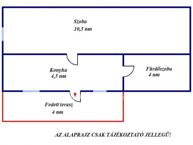 Cegldi elad 50 nm-es hz