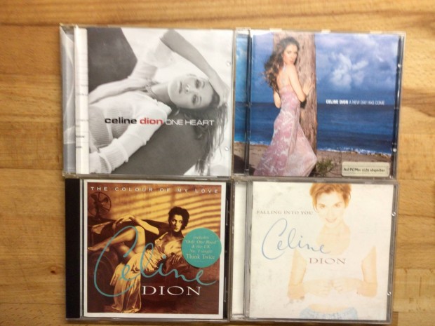 Celine Dion CD lemezek egytt eladk 4 db