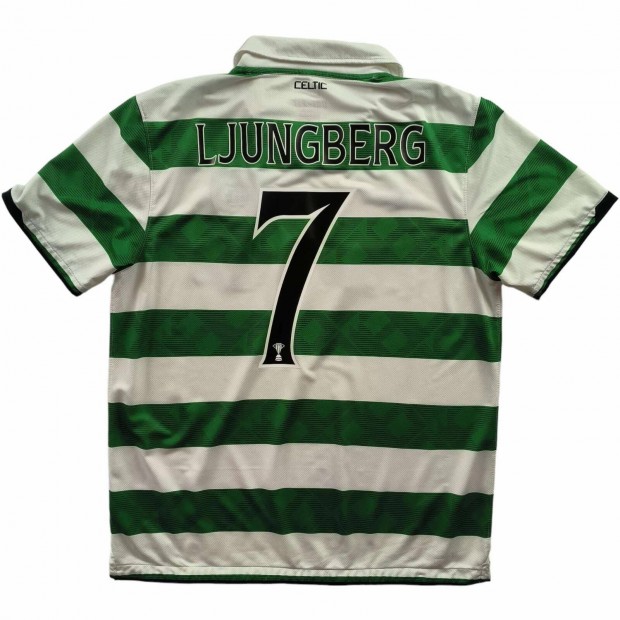 Celtic 2010-11 Nike hazai Fredrik Ljungberg foci mez L-es