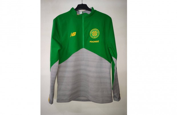 Celtic eredeti New Balance zld szrke cipzras nyak fels (M)