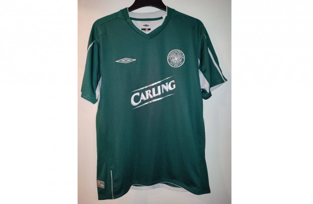 Celtic eredeti Umbro 2004-2005 zld mez