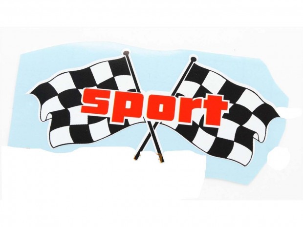 Célzászló matrica sport