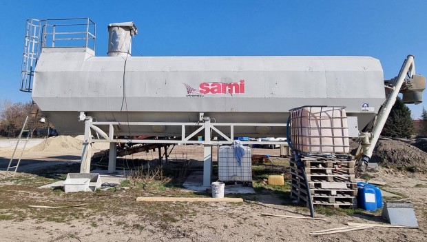 Cement siló horizontális Sami SPF 53 De 53 m3-es
