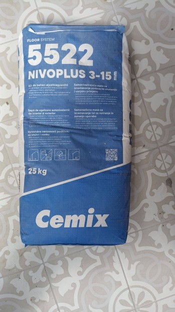 Cemix Nivoplus 3-15 Aljzatkiegyenlt 25 KG