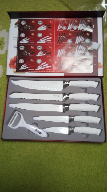 Ceramic coating 6 darabos Knife set kskszlet elad