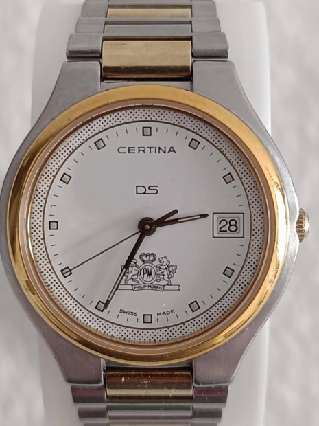 Certina DS karóra, eredeti Philip Morris logóval a számlapon