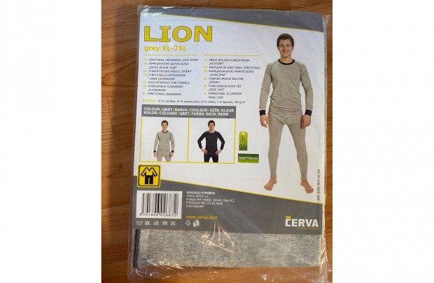 Cerva Lion jgerals XL-2XL szrke,j,Posta megoldhat