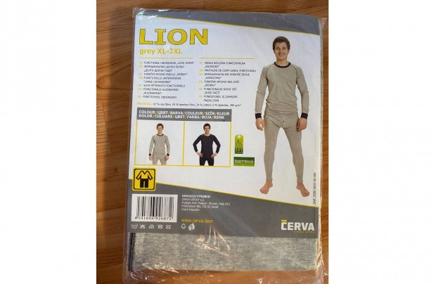 Cerva Lion jgerals XL-2XL szrke,j,Posta megoldhat