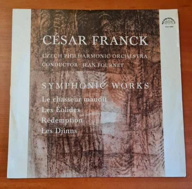 Csar Franck - Symphonic Works; LP, Vinyl