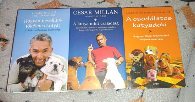 Cesar Millan knyvcsomag 