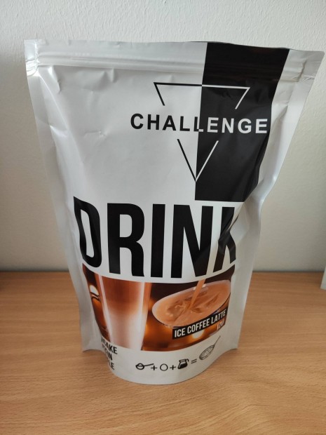 Challenge drink ice coffee latte