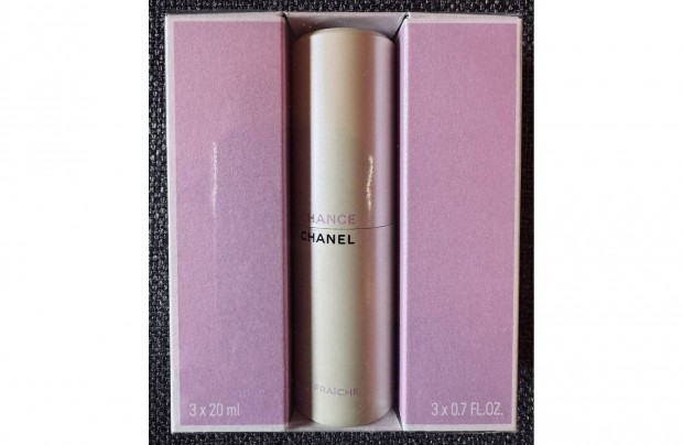 Chanel Chance Eau Fraiche edt 60 ml utaz (3x 20 ml)