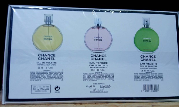 Chanel chance parf�m szett 3*30 ml �j bontatlan