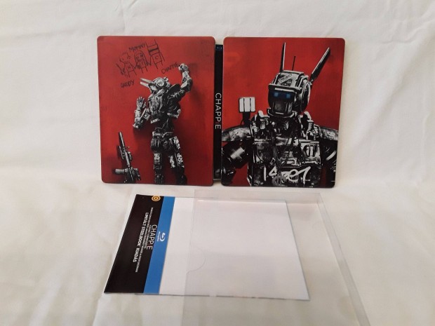 Chappie blu ray (bluray) hazai steelbook