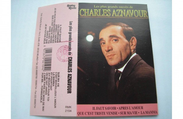 Charles Aznavour - A legnagyobb sikerek , gyri msoros