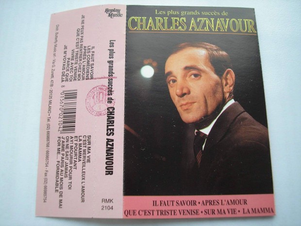 Charles Aznavour - A legnagyobb sikerek , gyri msoros