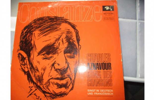 Charles Aznavour bakelit hanglemezek eladk