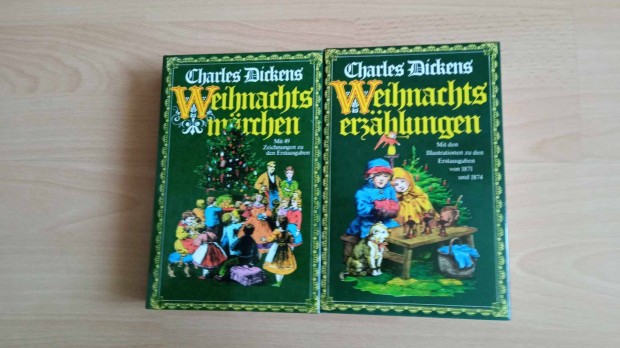 Charles Dickens Karácsonyi mesék 1-2 német nyelvű 1500 Ft