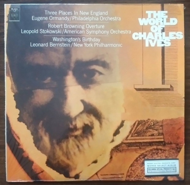 Charles Ives - Ormandy, Stokowski, Bernstein USA LP