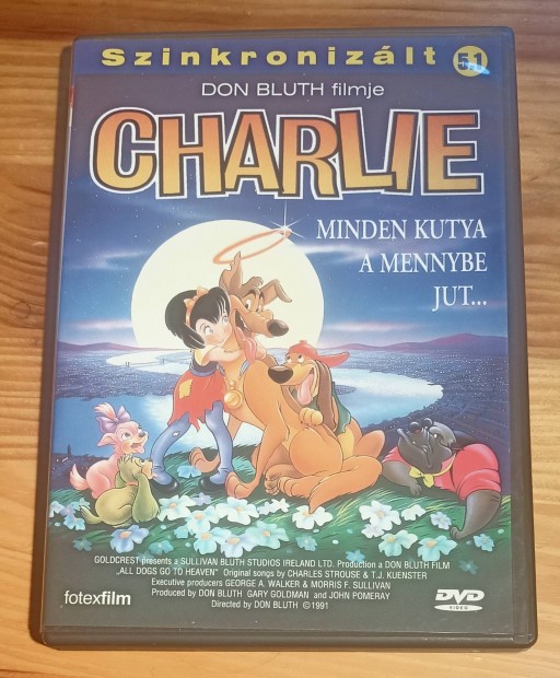 Charlie Minden kutya a mennybe jut DVD