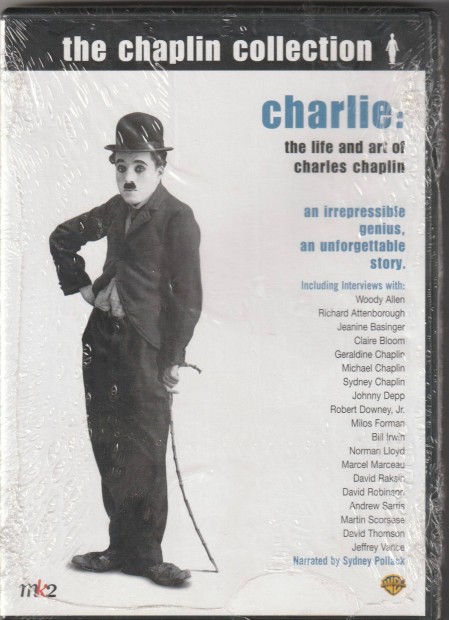 Charlie: Charles Chaplin lete s mvszete DVD