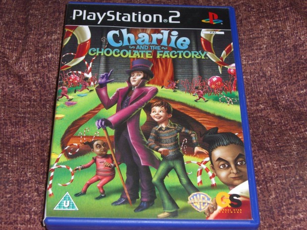 Charlie and the Chocolate Factory Ps2 eredeti lemez ( 4000 Ft )