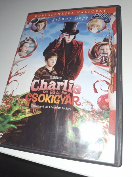 Charlie s a csokigyr DVD Film 2 lemezes