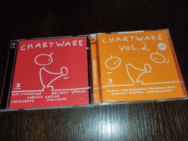 Chartsware Vol.1-2. duplalemezes Cdk (darabr)(2000)