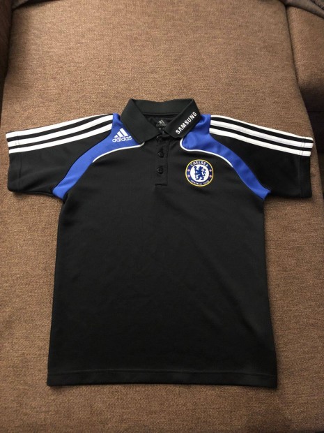 Chelsea FC Adidas gyerek galléros mez póló 152