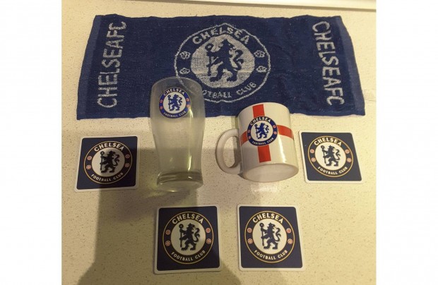 Chelsea FC bgre + pohr + 4 DB altt + trlkend egyben