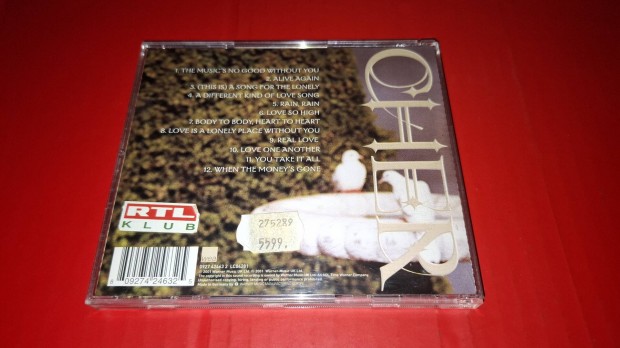 Cher Living proof Cd 2001