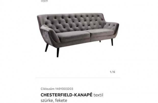 Chesterfield garnitra