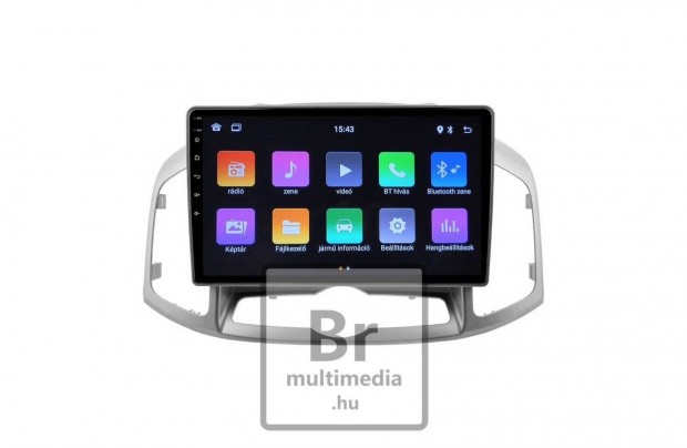 Chevrolet Captiva Android Carplay Rdi Multimdia Navigci Kijelz