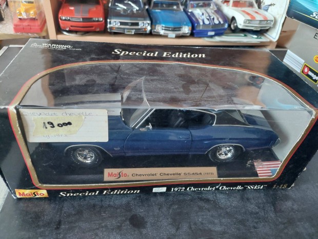 Chevrolet Chevelle ss454 1972 Maisto 1:18