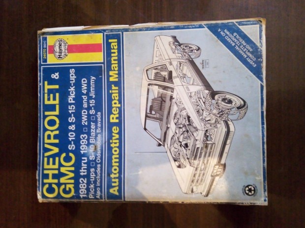 Chevrolet/GMC S10-S15 1982.-1993.Haynes service manual