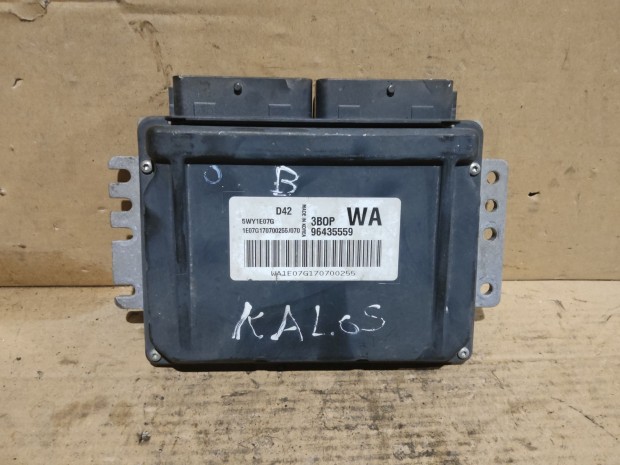 Chevrolet Kalos 2002-2011 1,2 benzin Motorvezérlő 5WY1E07G ,