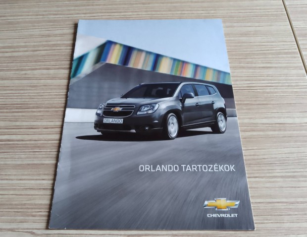 Chevrolet Orlando tartozk, magyar prospektus, katalgus.