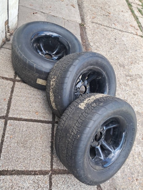 Chevrolet drag felnik es gumik 15"