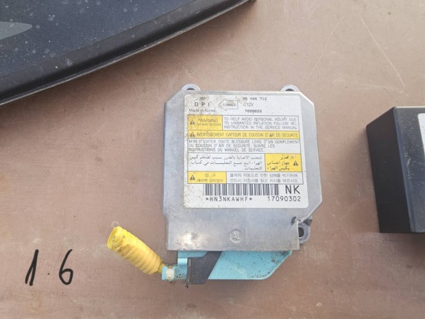 Chevrolet lacetti légzsák indító vezérlő elektronika 6000