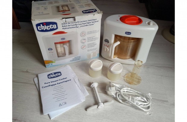 Chicco Puresteam Cooker prol s prst 6 hnapos kortl