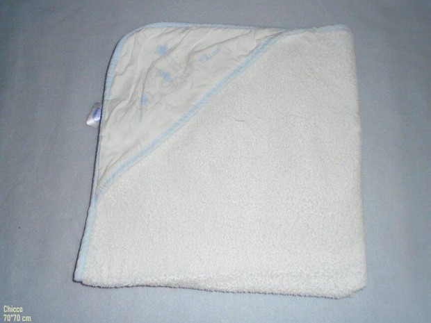 Chicco kapucnis maci mints s fehr kifog babatrlkz 70*70 cm