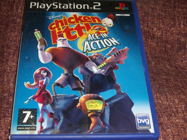 Chicken Little Ace in Action Playstation 2 eredeti lemez ( 3500 Ft )