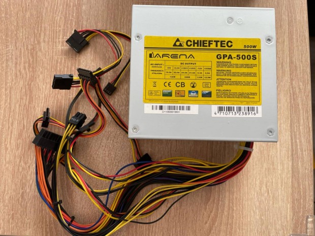 Chieftec Iarena 500W-os Tpegysg