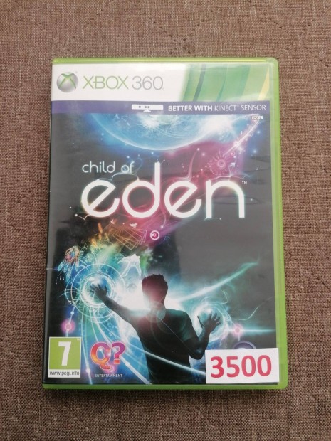 Child Of eden (kinectel is jtszhat) Xbox 360 jtk elad!